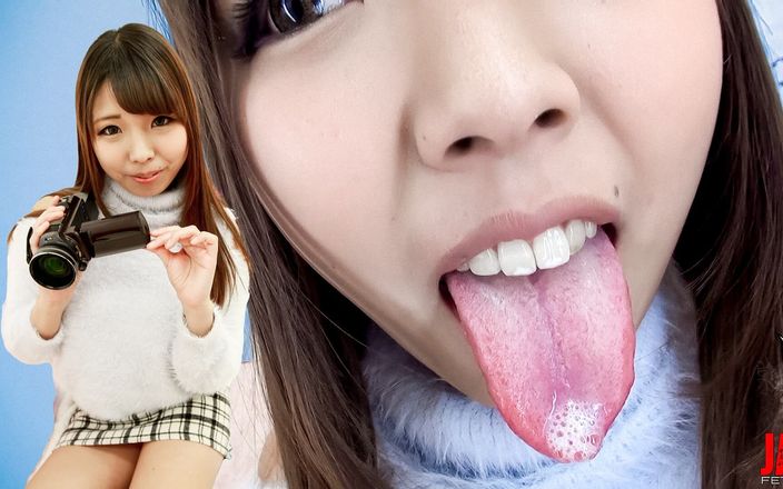 Japan Fetish Fusion: Exploração de selfie da boca íntima de uma mizutani