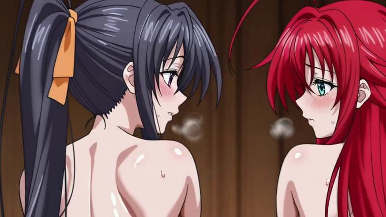 Prznai: Rías, Akeno e Issel en trío