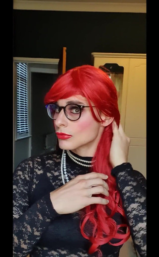 JessicaXD: Škádlení v mých těsných krajkových šatech