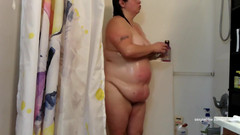 SexyNEBBW: Sexy bbw sprcha po zmrzlině.