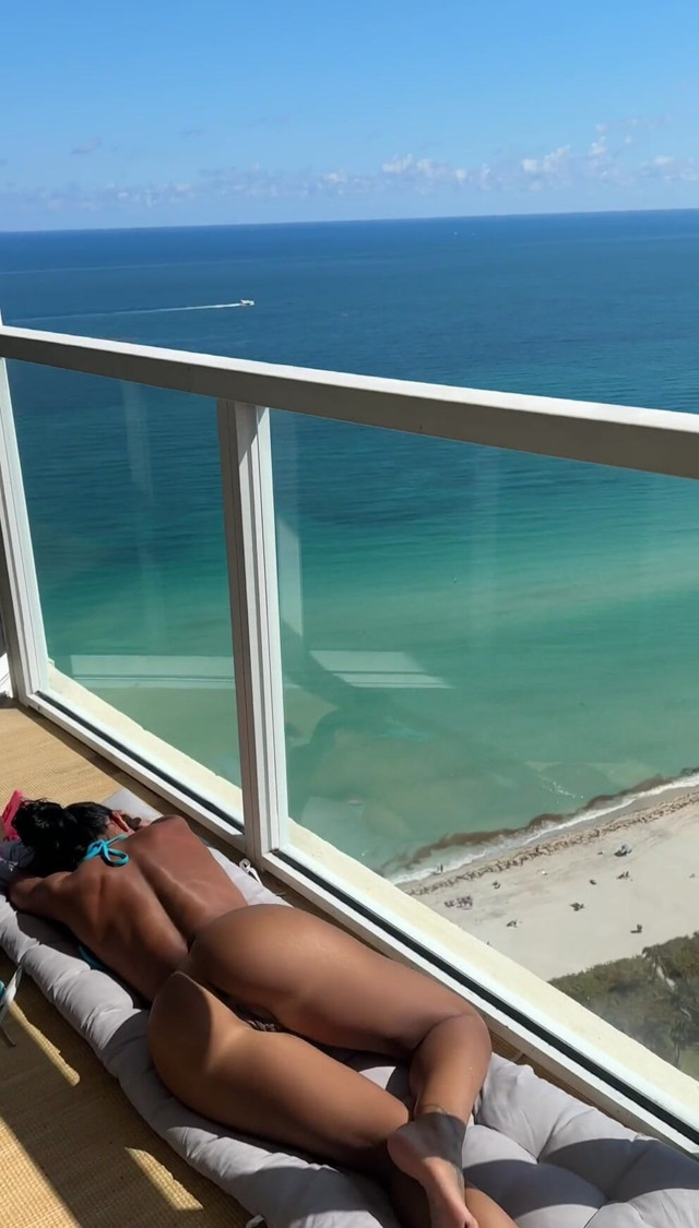 Tanning Naked on the Balcony Giving the Neighbours a Nice Show 1 (Miss Lexa) Tanning Naked on the Balcony Giving the Neighbours a Nice Show 1 (Miss Lexa)