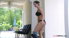 Ashley Sinclair: Jeans Striptease
