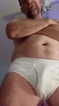 Stepdad Talks with You in White Briefs