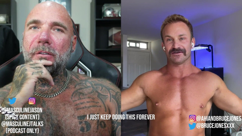 Raw and Uncensored with Masculine Jason: Porrstjärna bekännelser - Bruce Jones (avsnitt 169)