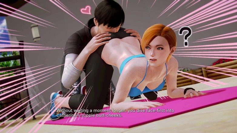 LewdArcade: Waifu Academy - Chatherine &amp; Yuna Porn Collection [18+] Nakna scener