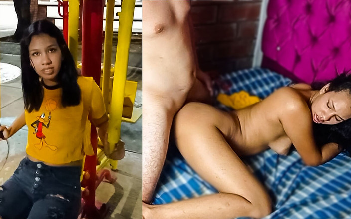 MiaYAlex: Zvu svou hnědovlasou kamarádku na sex po cvičení