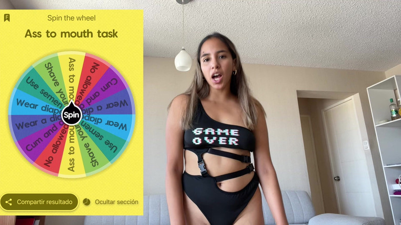 Goddess Alexa femdom: Gira la ruota dell'umiliazione