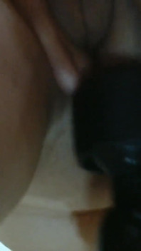 Vibrating Wand Rubbing My Pussy, Then Fingering Myself