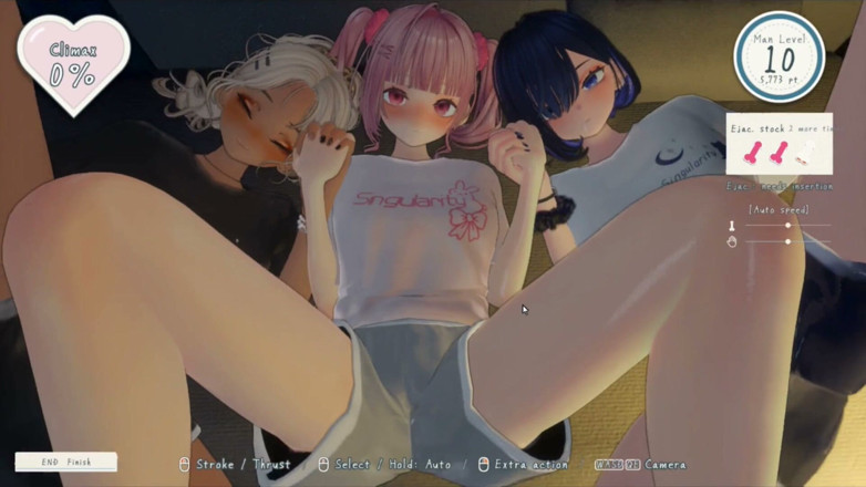 NSFWOtaku: Hentai Game - Gyarus Night Over to My Apartment - Foursome Hentai...