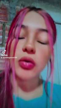 Cute Girl Changes Her Panties in Front of the Mirror