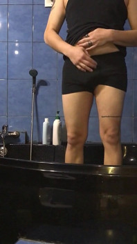 Come with Me to Take a Shower and Masturbate.