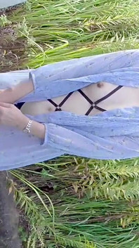 Mayu No72 Naked in a See-through Dress Sex
