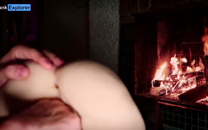 WankExplorer: Three fingers and a fireplace - ayah fingering dan ngasih kamu...