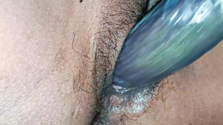 Bhabi: Village Bhabhi Wideo cipki Palec i ręczna robota