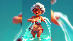 AI Porn: La abuela animación pegajosa en desorden