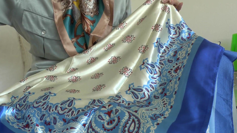 Lady Victoria Valente: Your Step-stepmother’s New Satin Scarves Turn You on! Everything Is...