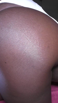 Ebony Teen Dogged and Breeded by a White Dude