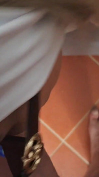 Blonde MILF POV Blowjob and Swallow with Sunglasses