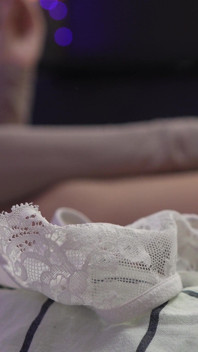 Teen Girl's Panties Get Wet While Studying