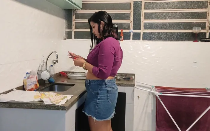 MARCIO BAIANO: Slut Sent Her Husband to the Market to Have Sex...