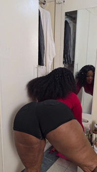 Twerking in My Tight Booty Shorts