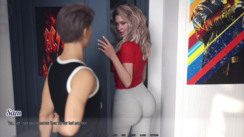 Captain ero gaming: Awam - p2 v0.235 - show en el balcón - Sophia Parker