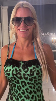 Hotwives Lora and Tatiana Pick up Scotty Long by Pool for Threesome BJ Rimjob and Boobjob of His Life