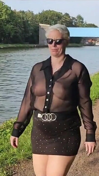 Fucked Myself with My Vibrator by the Mittelland Canal