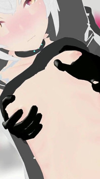 Azumaim Loki Hentai Mmd 3D bílé barvy na vlasy Edit Smixix