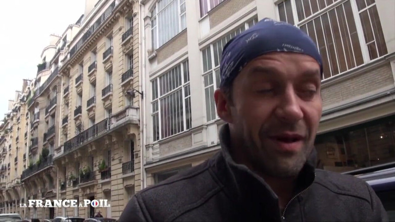 La France a Poil: Amateur with small tits was found in the street gets...