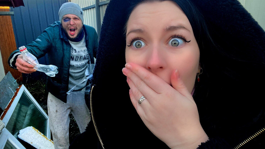 Girl Blogger Fucks a Hobo Man for Likes (SweetAndFlow)