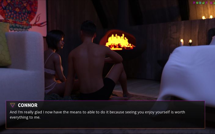 Porny Games: Lewdlab द्वारा आधी रात को स्वर्ग - सौतेली मम्मी के साथ आलसी सुबह, बिस्तर पर कुछ भूमिका-खेल कर रही है 25