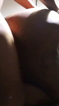Lucky Gurl Money Moscato - Big Booty Black MILF Squirts, Cums and Gets a Huge Facial