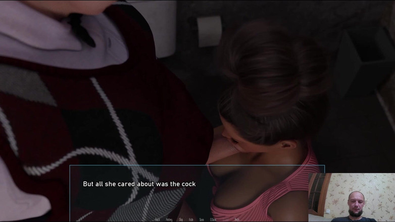 Sex game gamer: Tlustý stařík se jí vystříká na obličej poté, co ho...