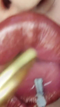 Giantess Plays with 7 Tiny Persons and Swallows Them