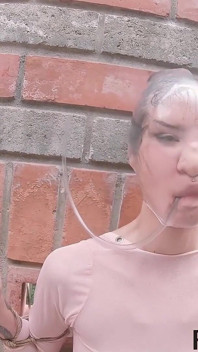 Desperate Condom Breathplay Full Bondage Bag Head Orgasms
