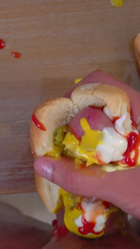 dekhne ka bindu hot dog kastam 4k