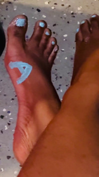 Painted Toes
