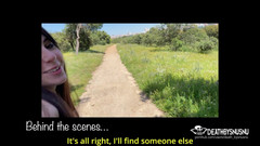 Pamsnusnu: マドリードのカントリーハウスでケーブルカーに乗る、胸のいい美女がフェラチオで締めくくられる