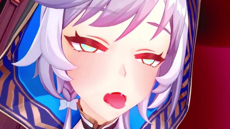 NSFWOtaku: Honkai Star Rail - Cipher Falls to Temptation and Big Cock...