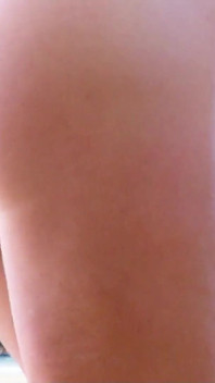 Cute blonde teen Cindy filmed in anal masturbation