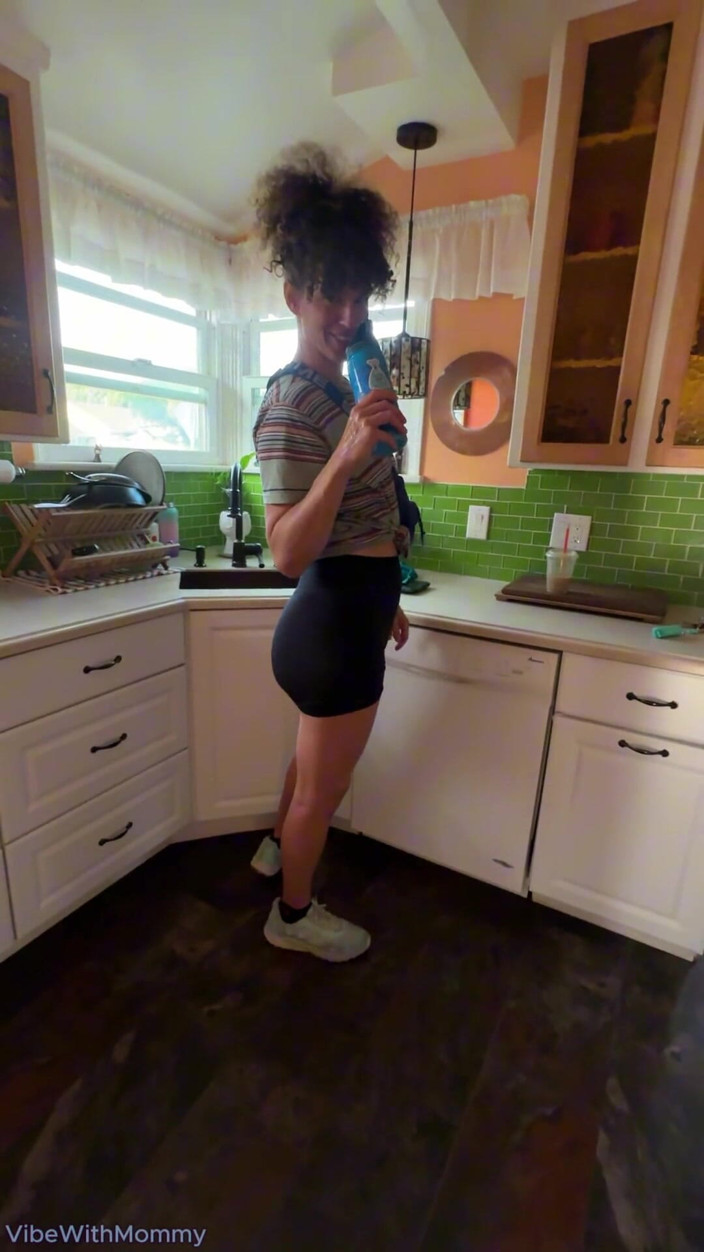 VibeWithMommy: Hot Stepmom Catches Stepson Masturbating