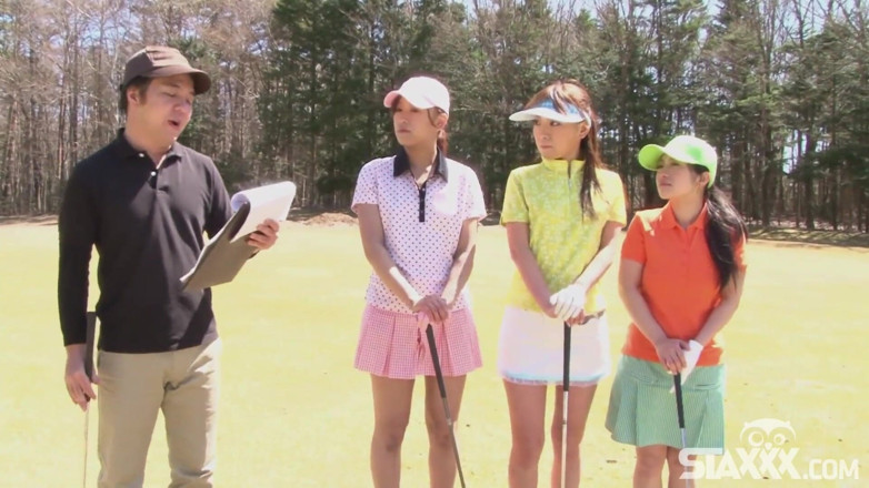 Staxxx: Asian golfers naked and sexy