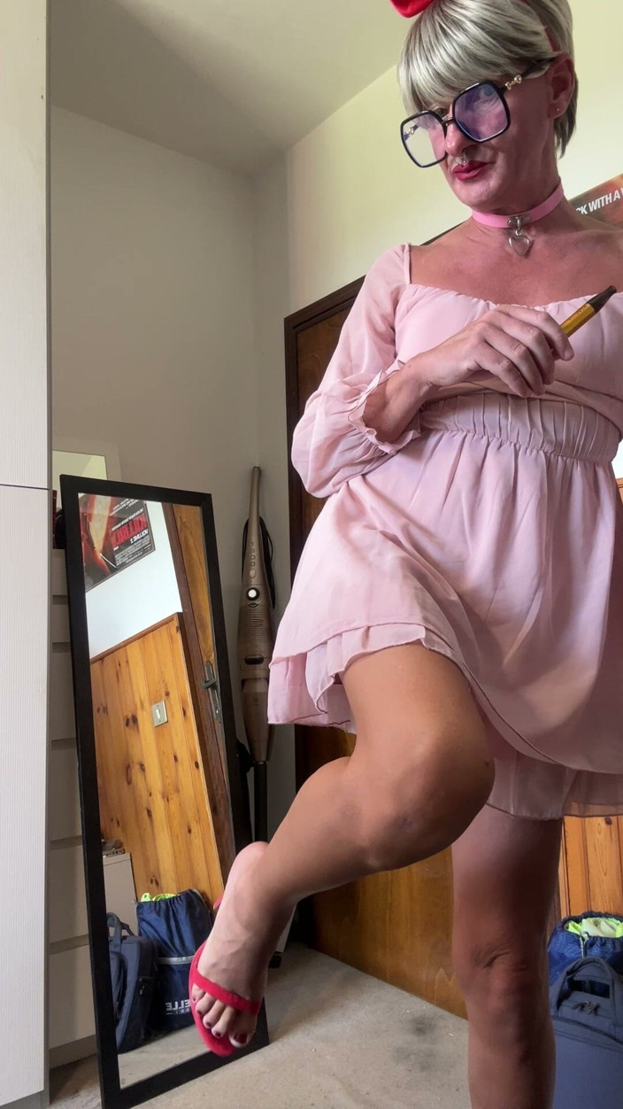 Andreina Naty: ストッキングを着たアンドレイナフェティッシュ