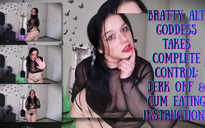 Delilah Dee: Bratty alt bohyně převezme úplnou kontrolu: pokyny k honění a pojídání...