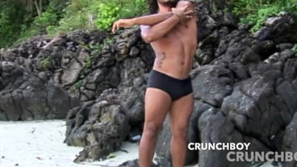 Bareback porn with straight boy: Two Sexy Latino Boys Fucking Bareback in the Public Beach...