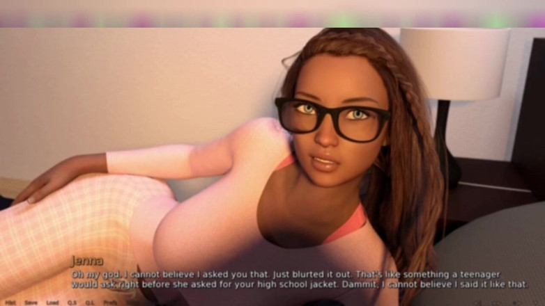 3DXXXTEEN2 Cartoon: Эта униформа не приходит с panties.3D порно мультяшного секса