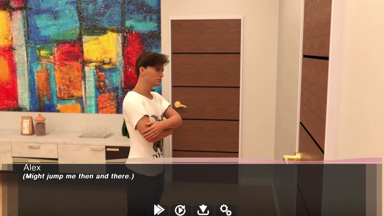 Hotgame Studio X: दोषी खुशी - अधिनियम में पकड़ा गया - भाग 4