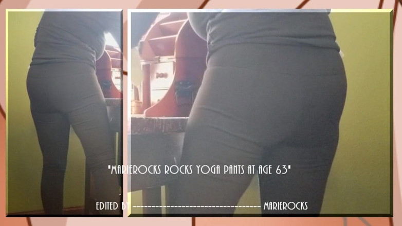 MarieRocks: MarieRocks rocks kalhoty na jógu ve věku 63 let