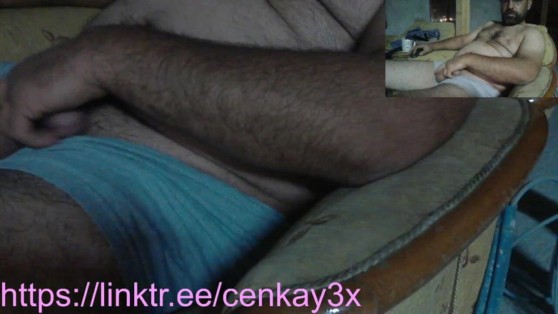 CenkAy: Masculine Bear Daddy Luar Biasa di siaran langsung